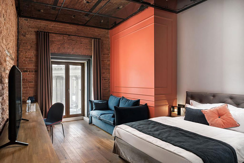 俄罗斯圣彼得堡 Wynwood 酒店 | 工业风 Loft 设计惊艳登场-19