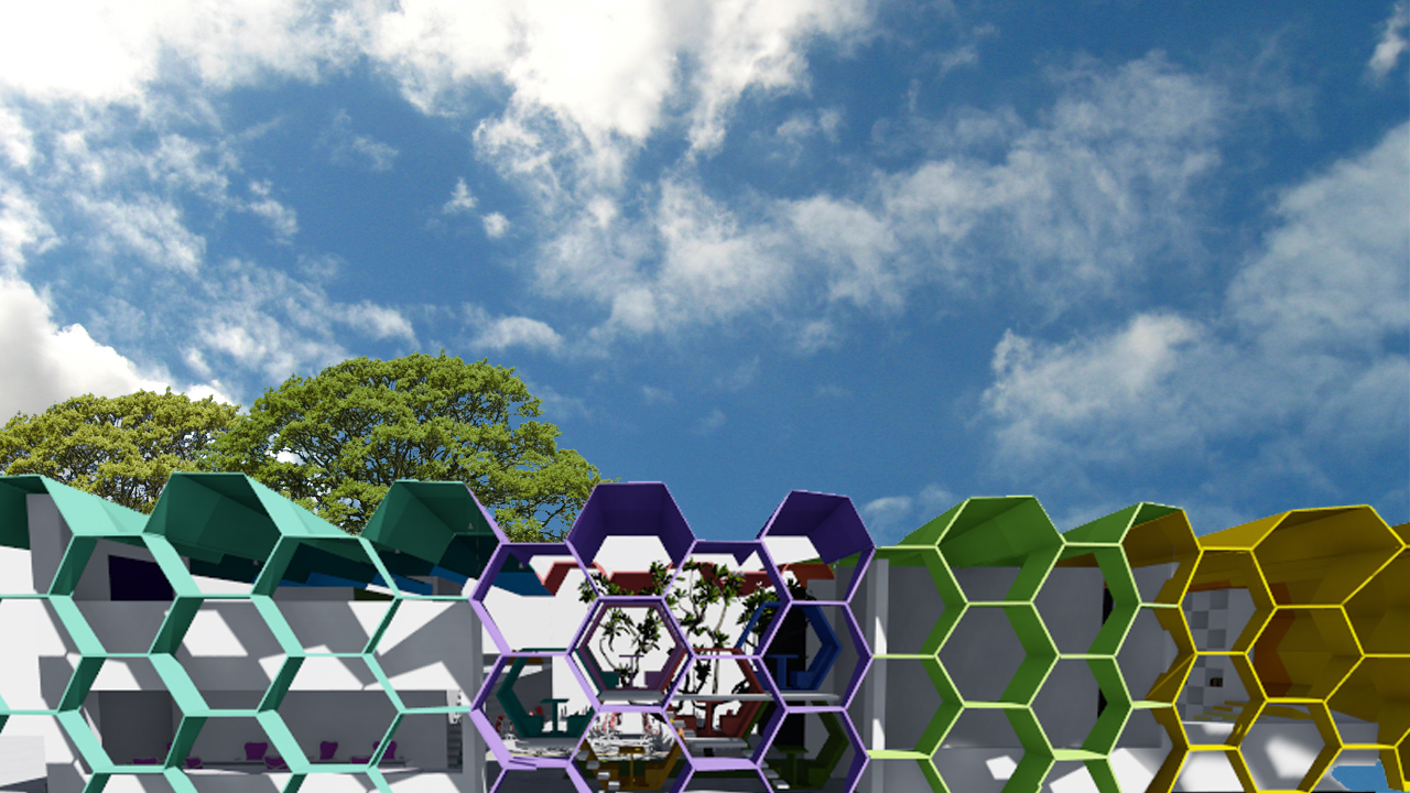 智能办公室设计，绿色与科技的完美融合-23