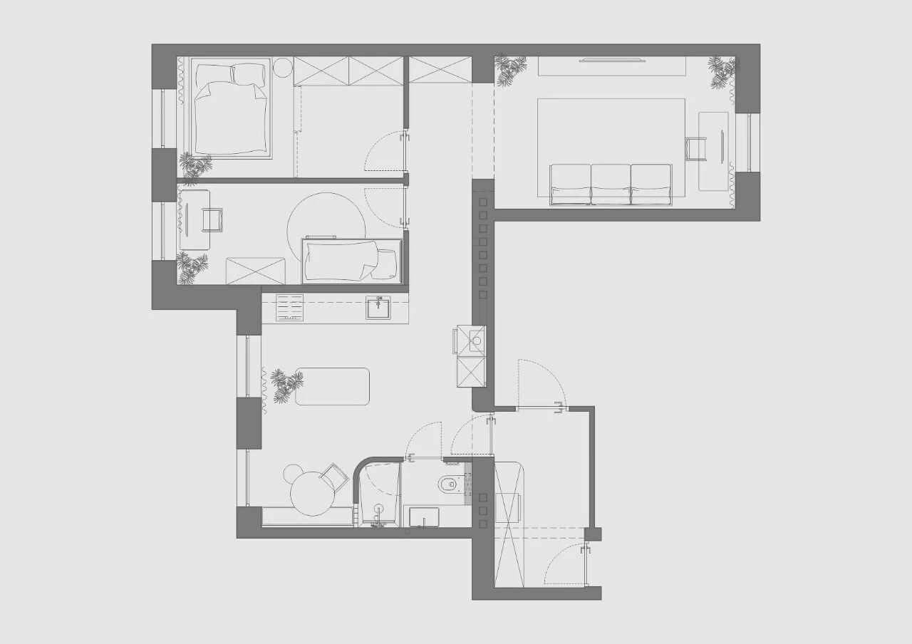 73㎡，这么漂亮的家，没有一丝俗气！-25