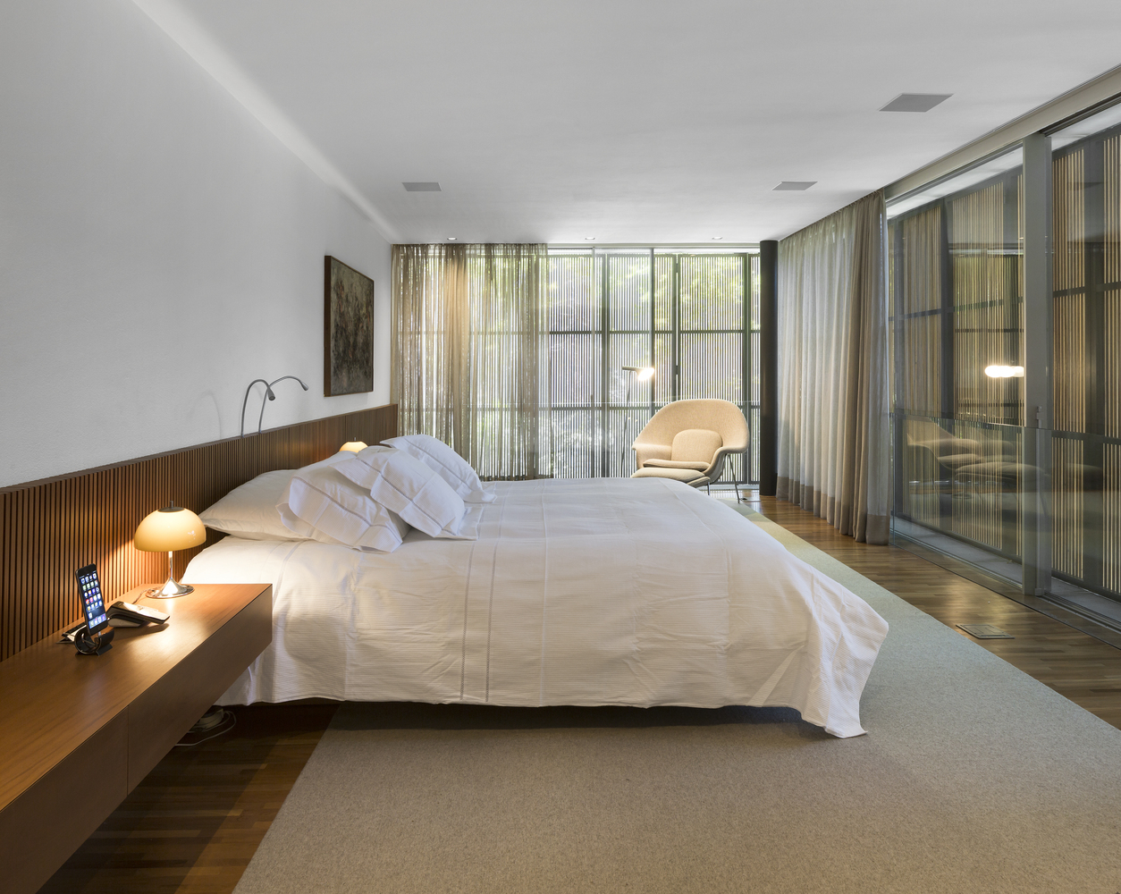 巴西 3V 住宅 | 混凝土与木质的透明对话-19