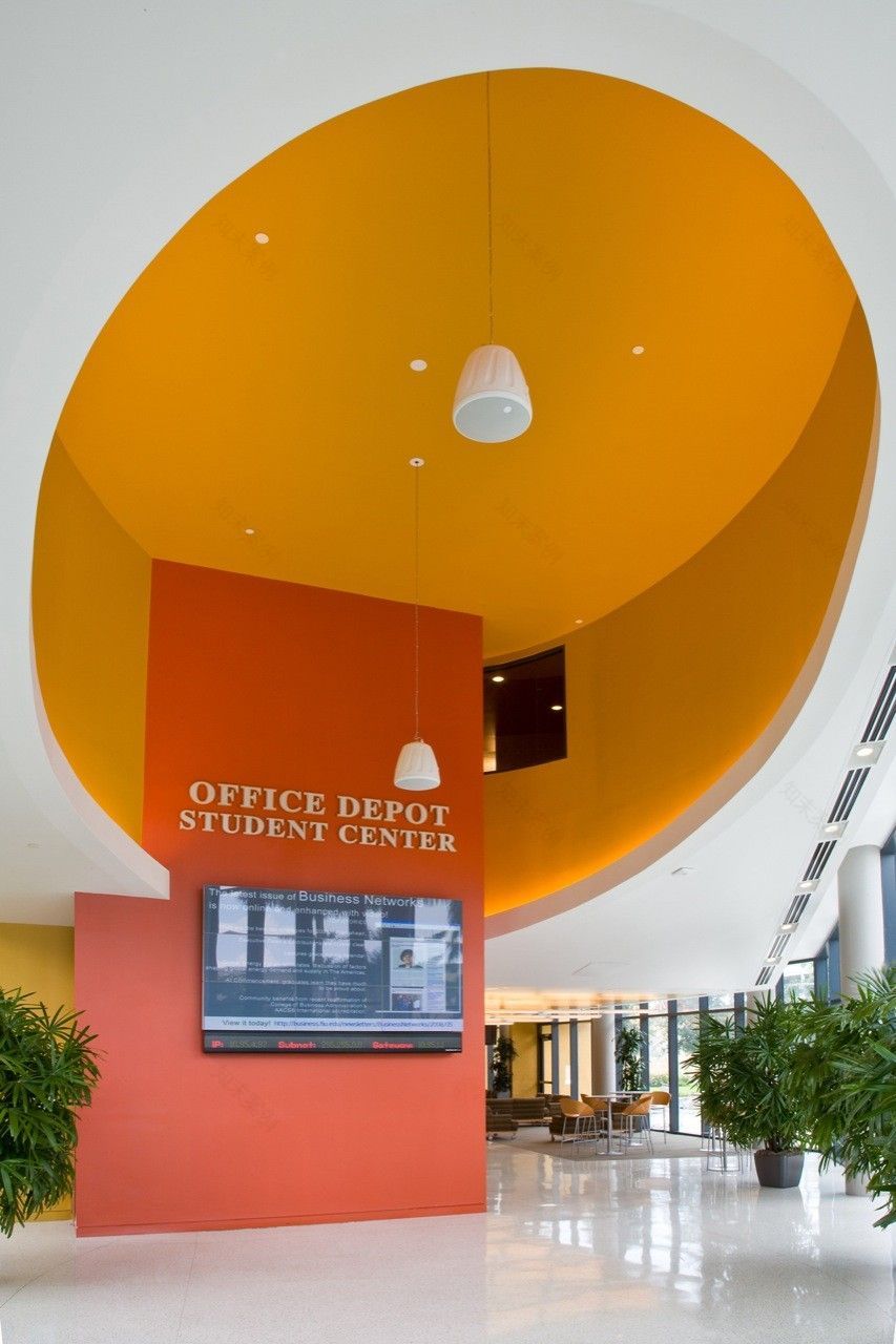 FIU Chapman 商学研究生院 | KPF | 现代风格融入美洲文化-29