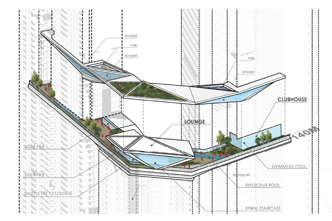 深圳岁宝壹品商务公寓综合体丨中国深圳丨Aedas-21