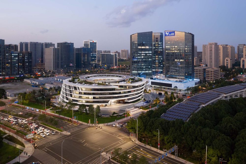 中国宁波太平鸟时尚中心(2020)(Daniel Statham Architects)设计-18