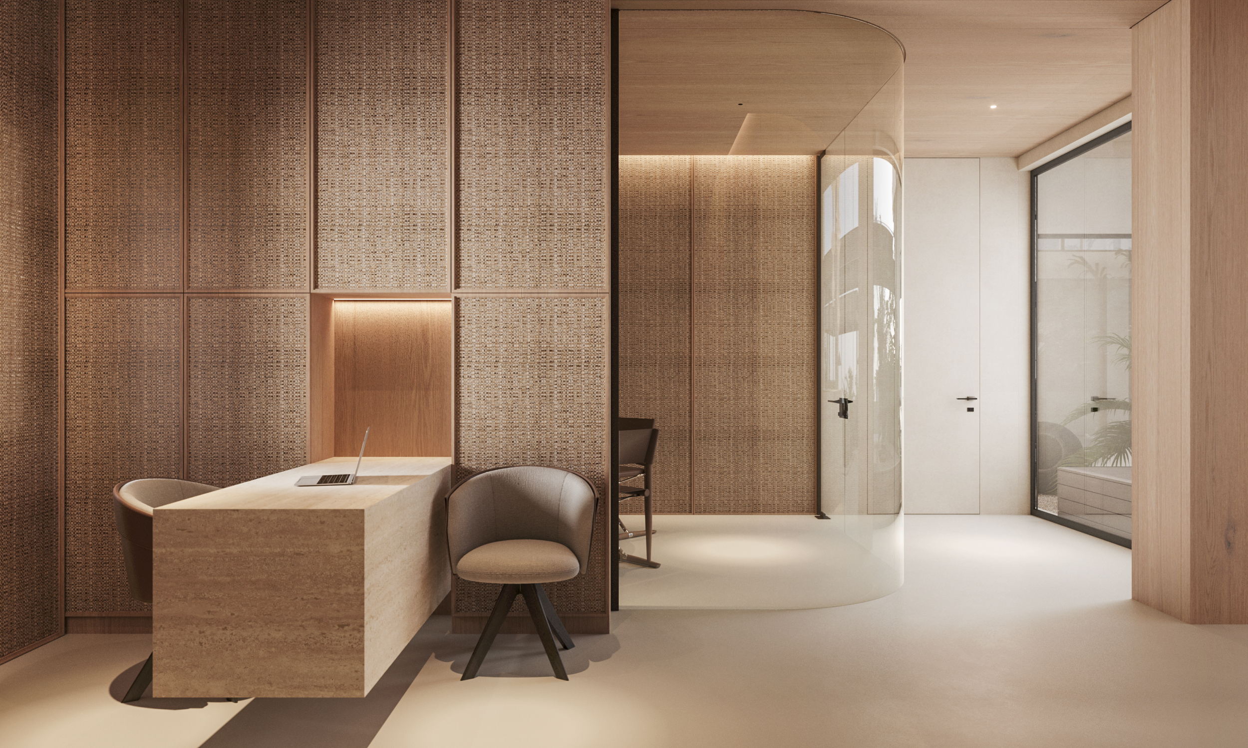 挑空别墅丨印度丨UMKY design studio-23