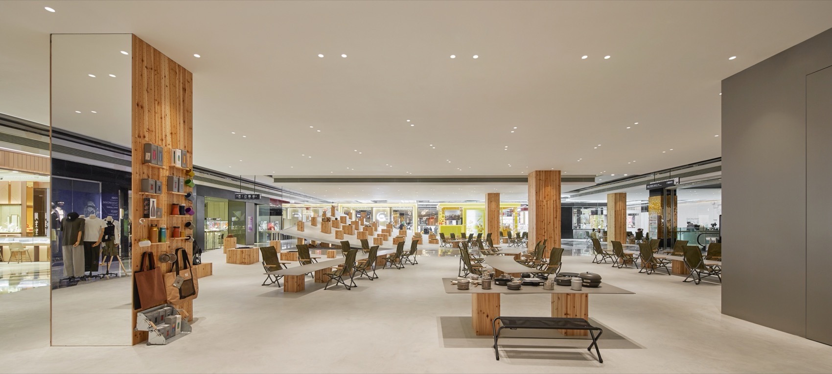 Snow Peak苏州美罗百货新区店丨中国苏州丨KiKi建筑设计事务所-7