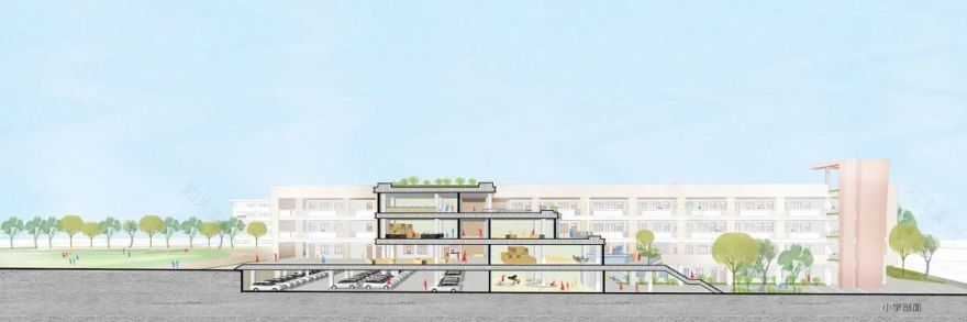 铜陵市十五中西湖校区及师范附小新校区丨中国铜陵丨安徽地平线建筑设计有限公司-82