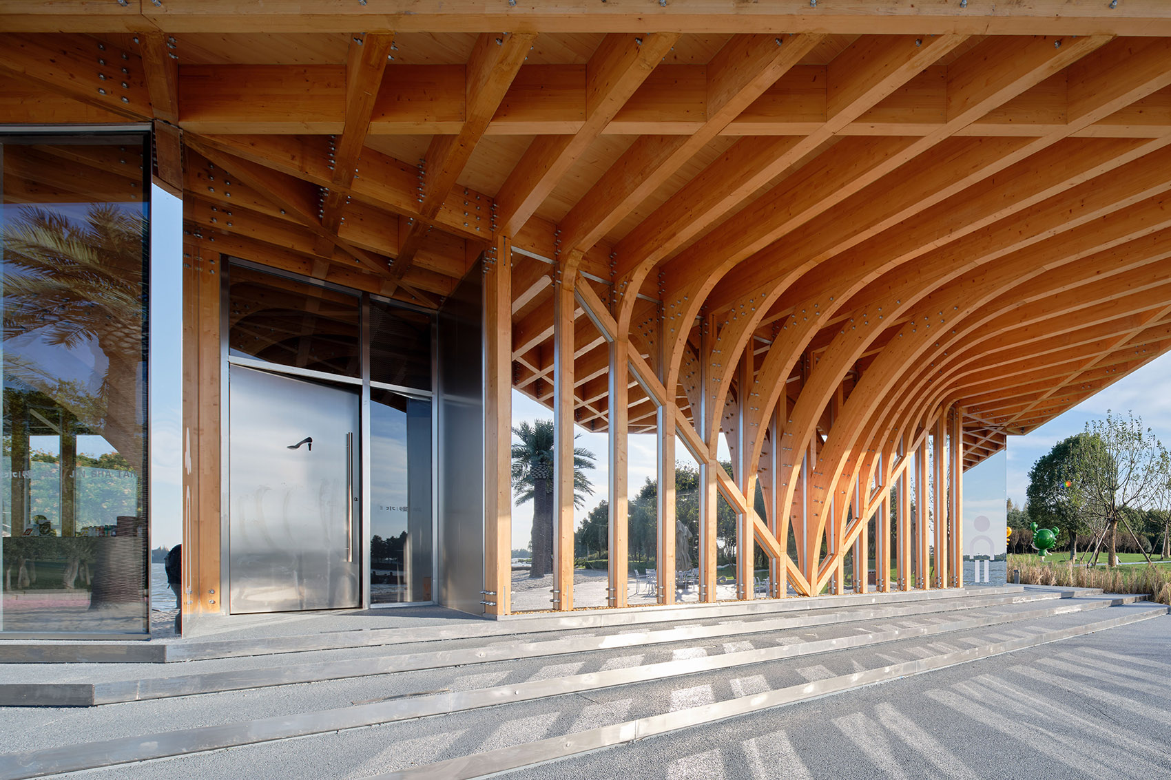 固城湖金沙滩驿站丨中国南京丨中国美术学院风景建筑设计研究总院 青年创作中心-21