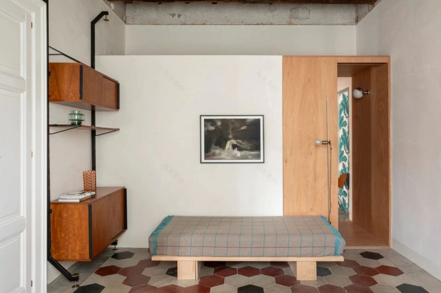 罗马卡萨卡洛阿尔贝托公寓翻新丨意大利罗马丨DHD 工作室-21