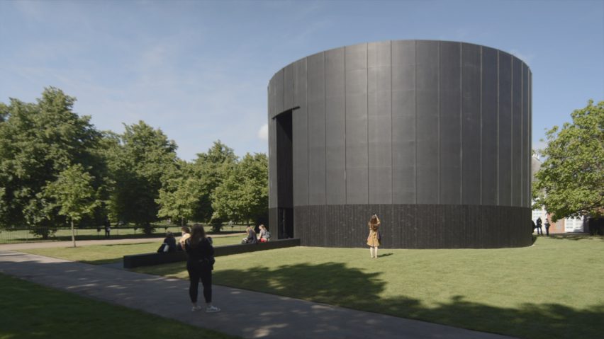 茶室禅意 | 设计师 Teaister Gates 的 2022 年蛇形亭-2