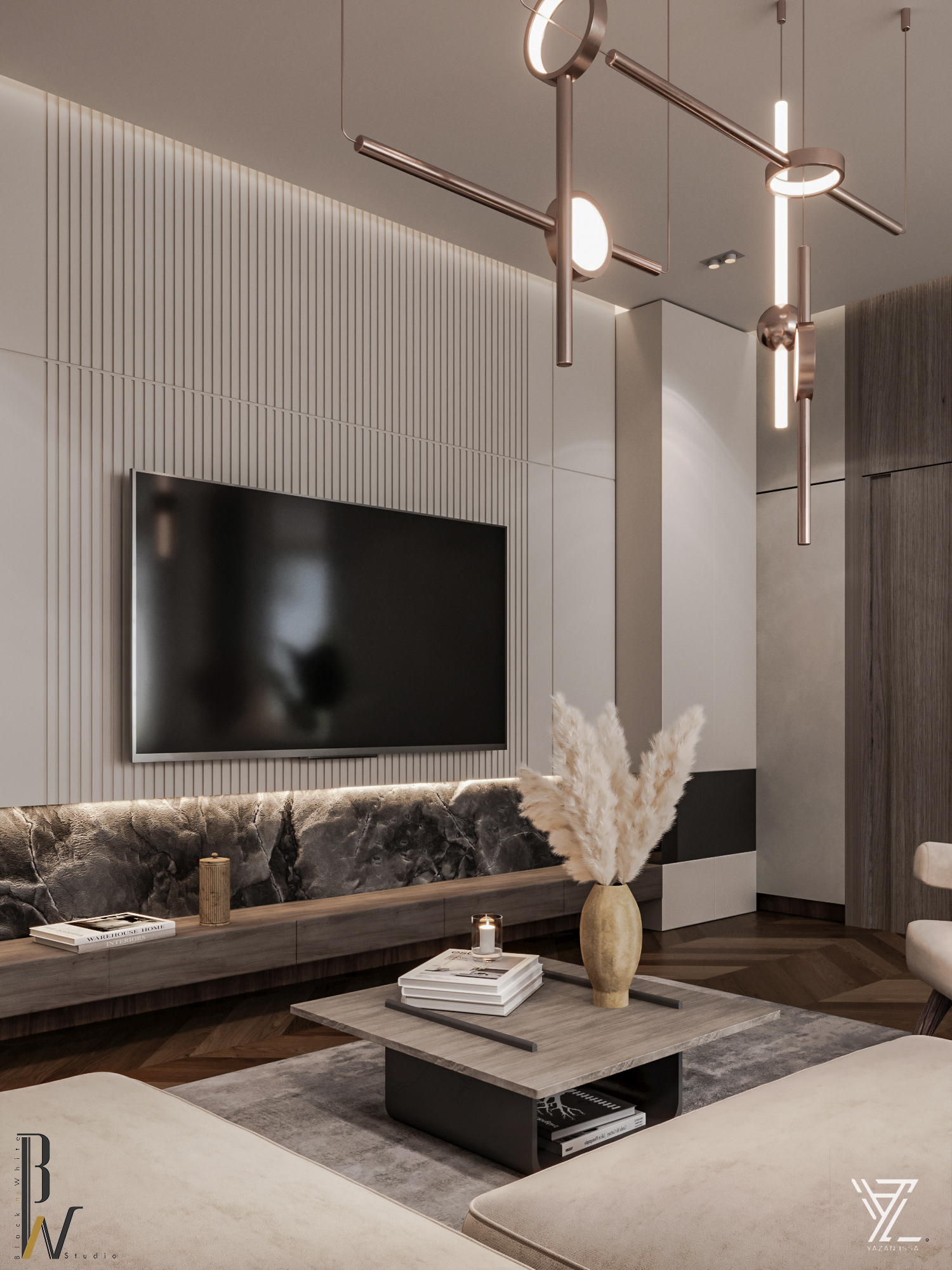 主卧丨阿曼丨Black N White-14