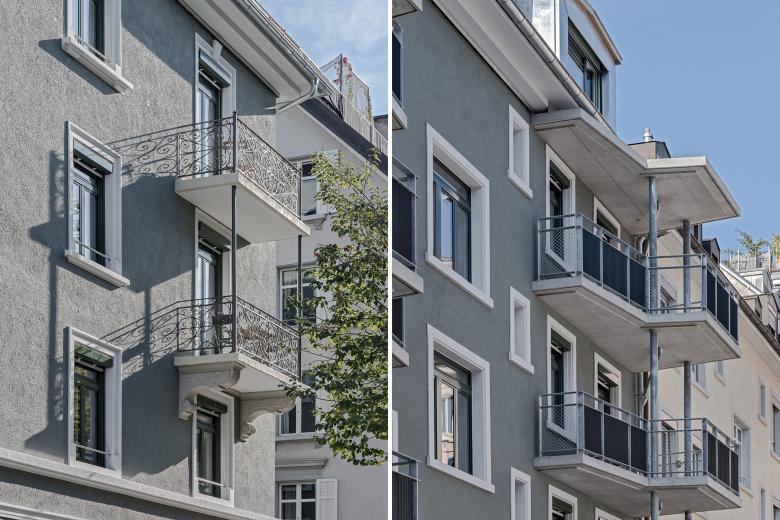 SALVINI RÜEGSEGGER ARCHITEKTEN丨Totalsanierung MFH Luisenstrasse丨瑞士-6