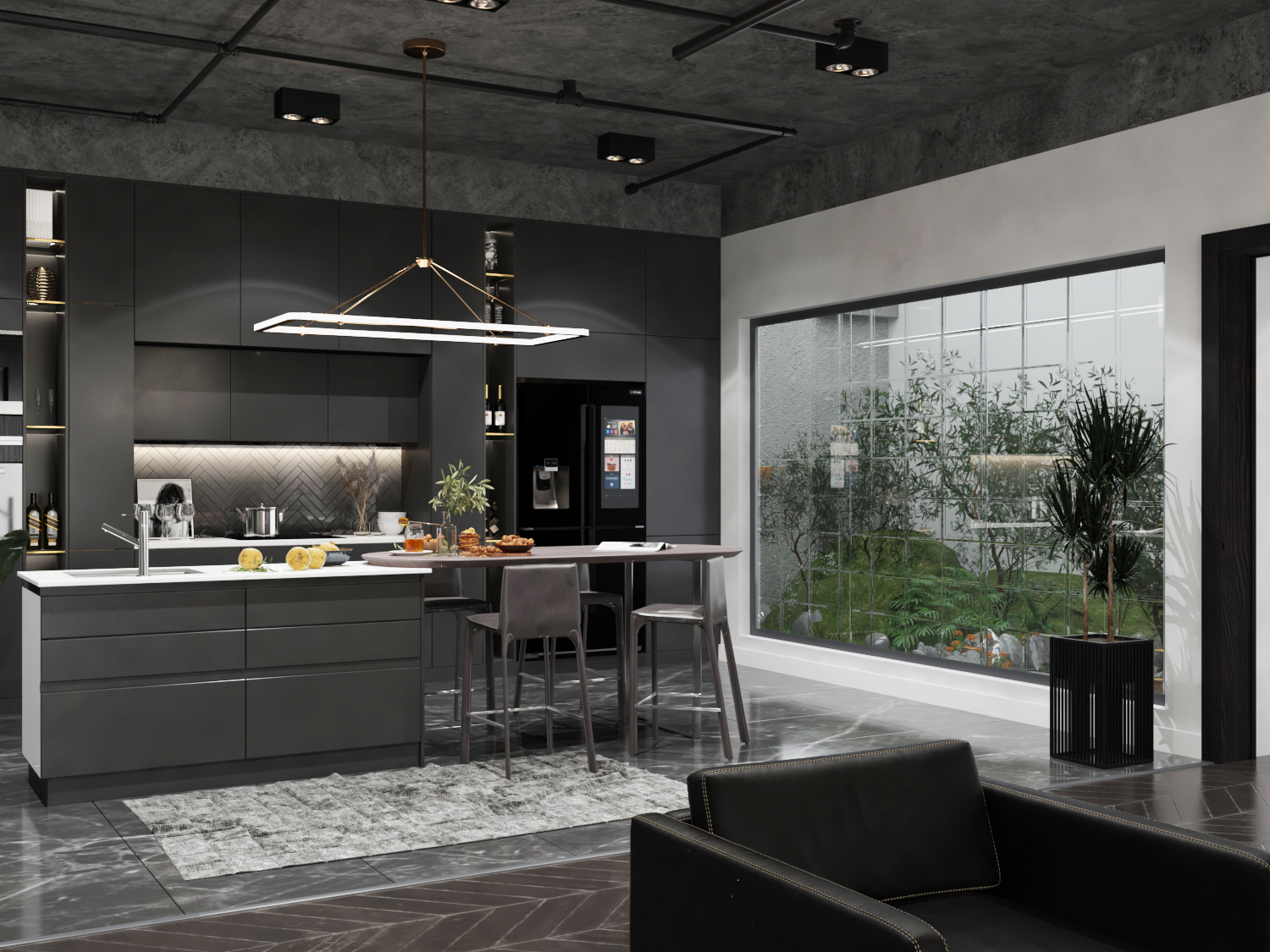 MODERN INDUSTRIAL ROOM-3