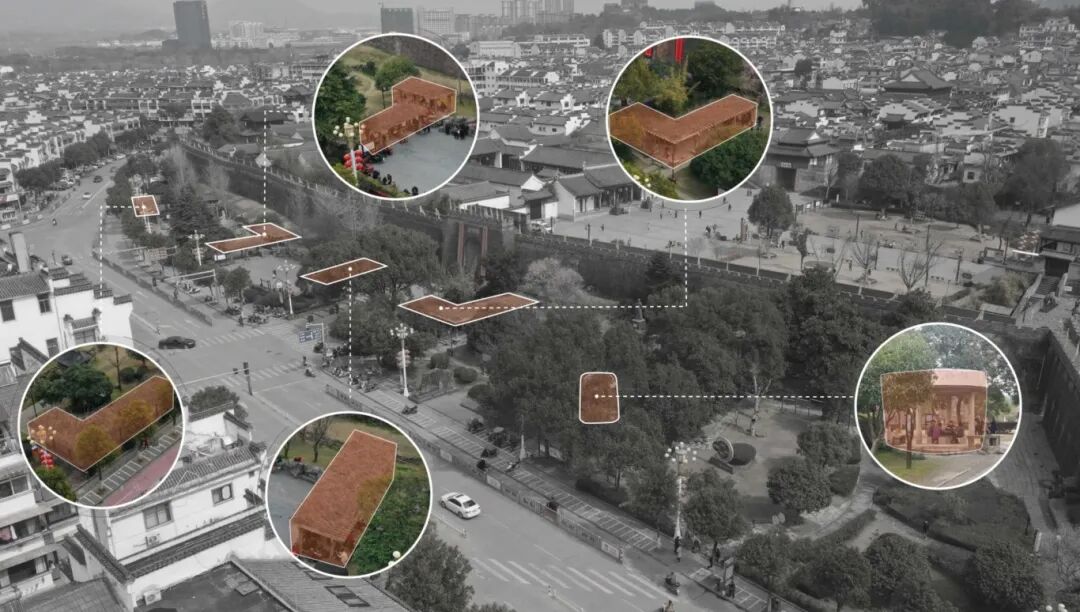 2024年度院优项目丨徽州古城城墙外公园景观提升方案-25