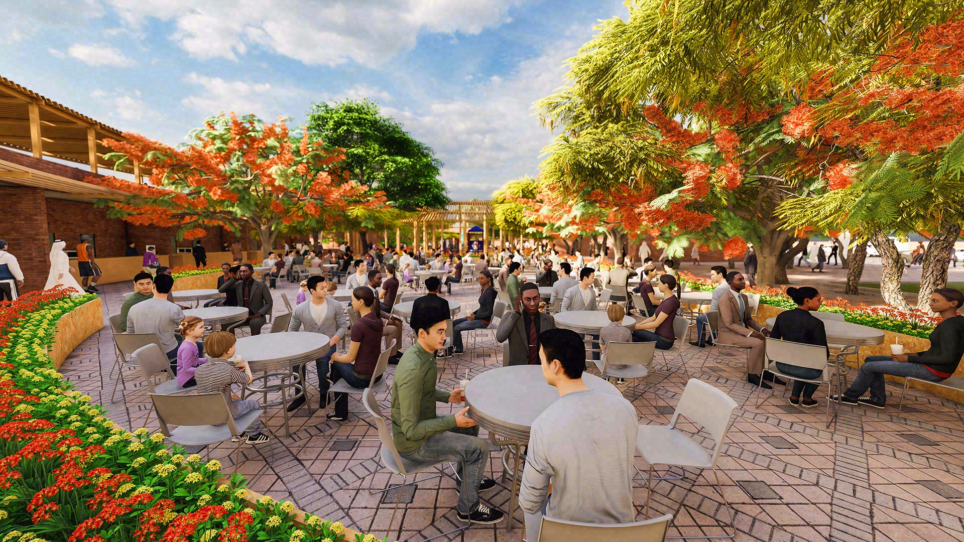 1618 车站美食广场设计项目丨Delta 大学科技学院-32