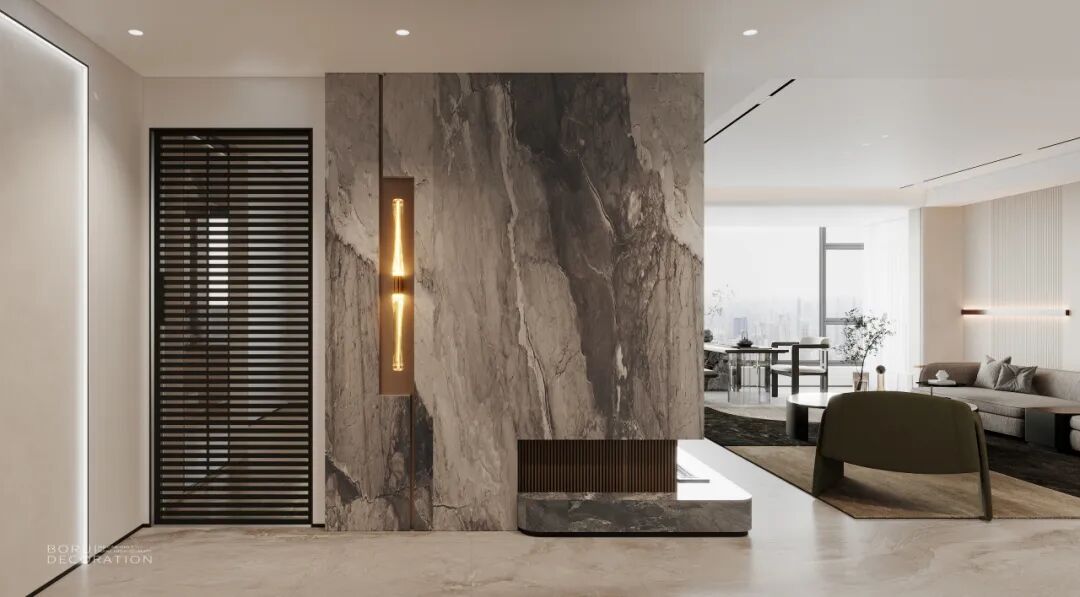 200㎡现代轻奢|以质感与温度，打造理想生活场域-21