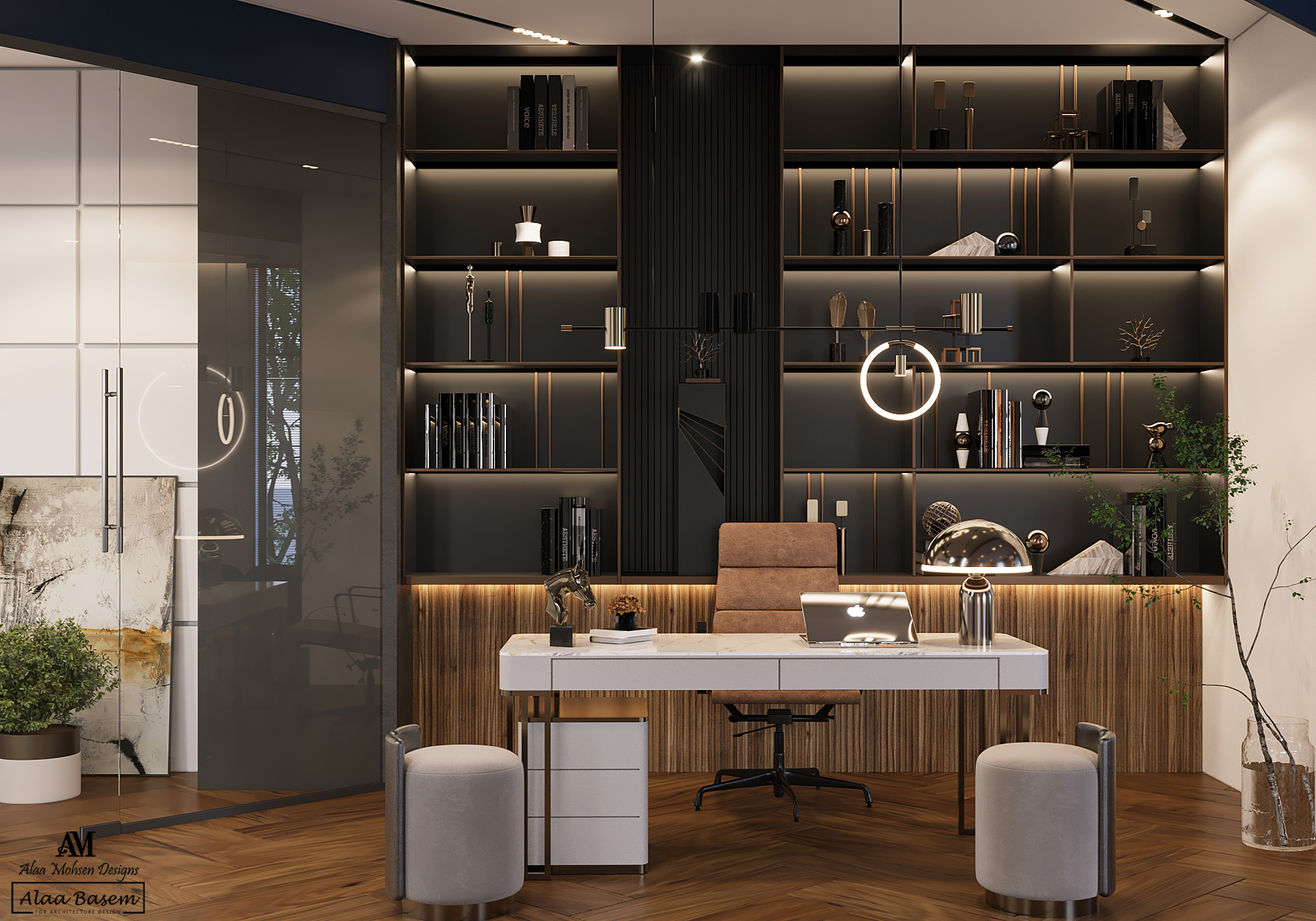 Workspace &lounge design(offices)-3