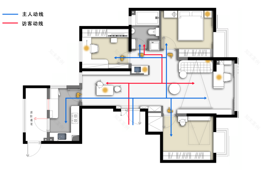 现代简约TRACE居室设计丨中国西安丨泽一软装,泽木制造-32