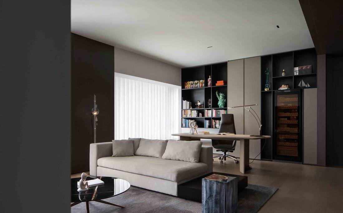 炫酷摩登的精装房改造-132