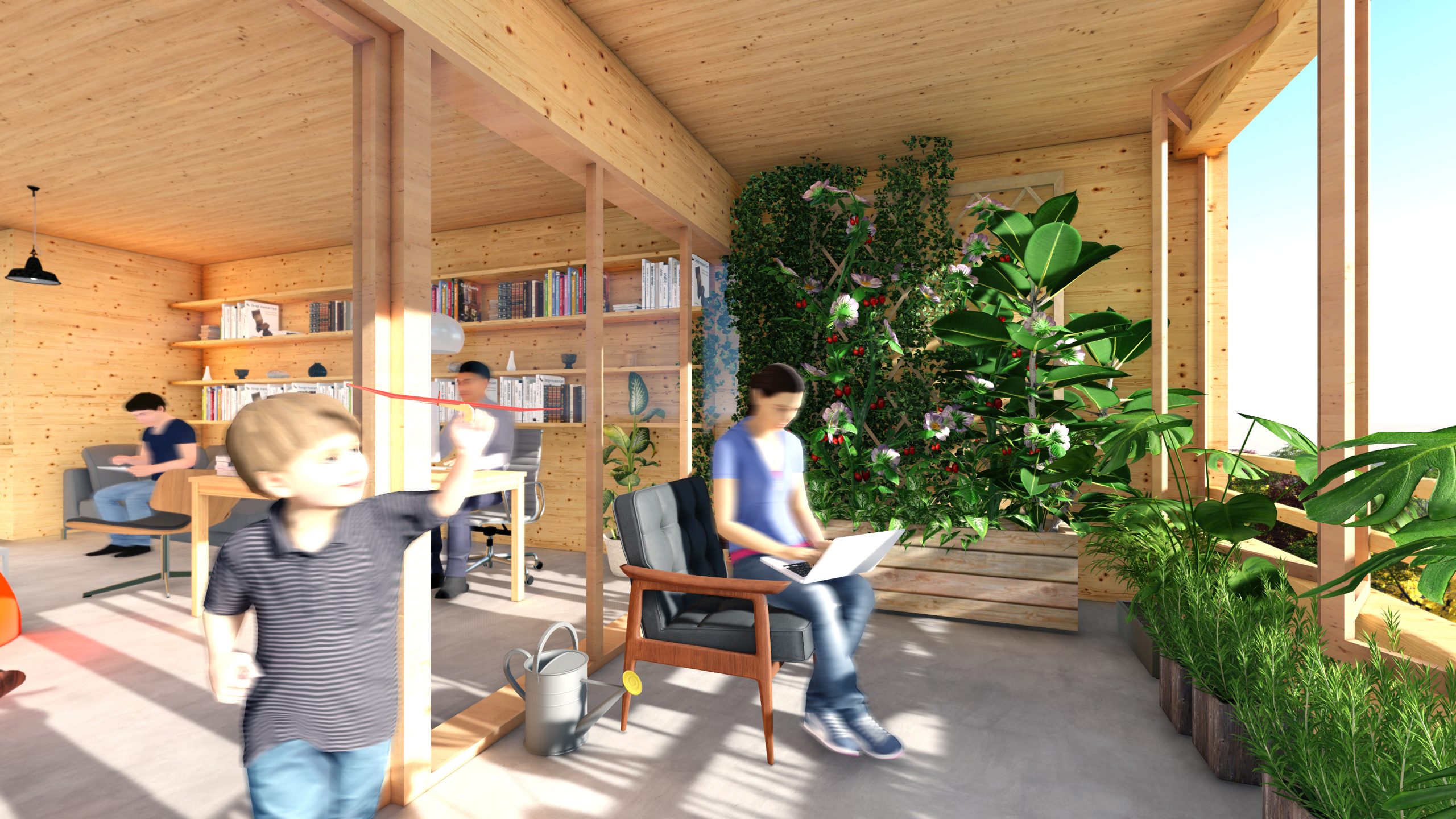 “城市自给自足”（雄安新区住宅项目）丨中国北京丨建筑师Vicente Guallart-26