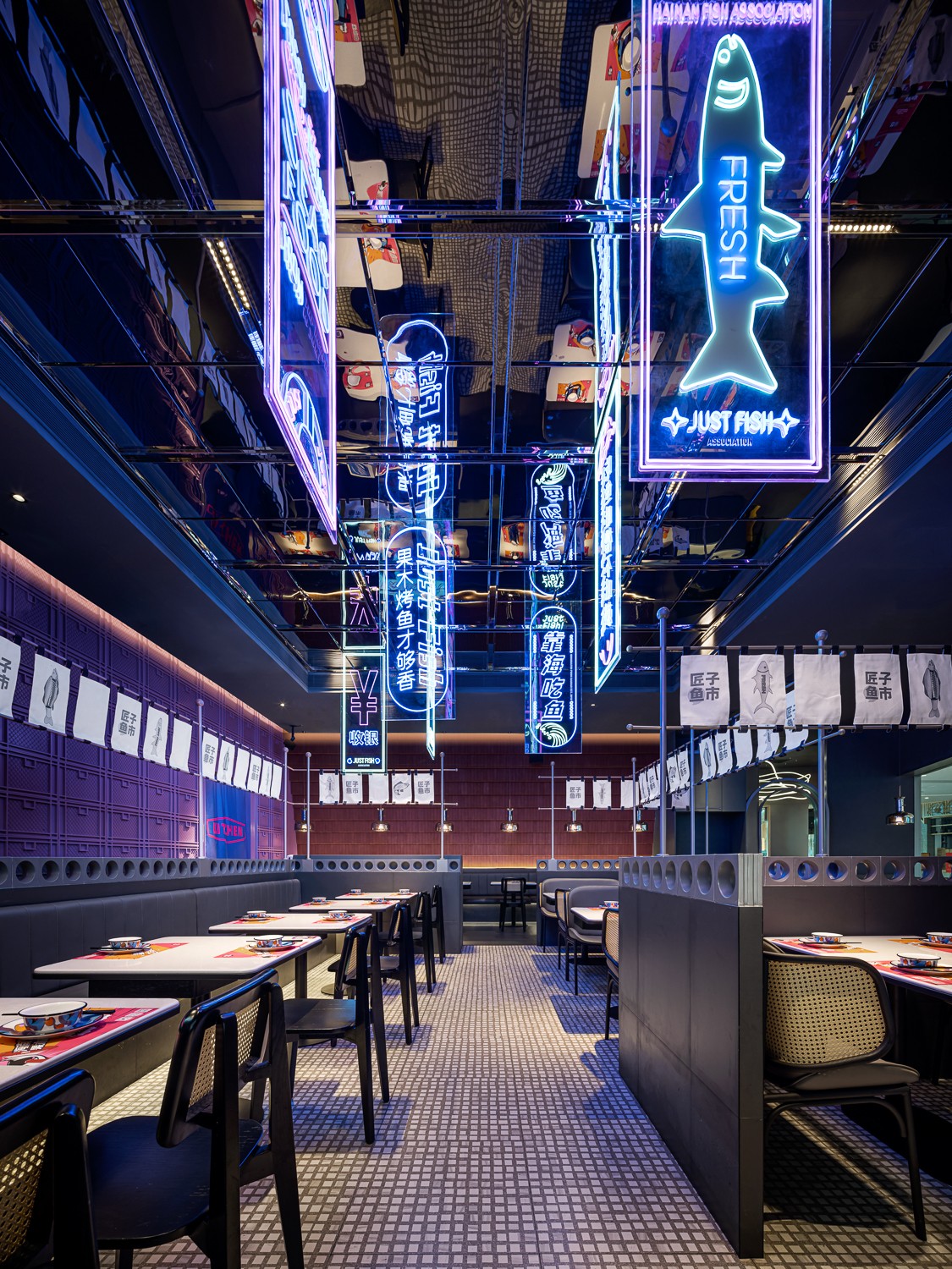 匠子烤鱼品牌空间设计丨艺鼎装饰设计-27