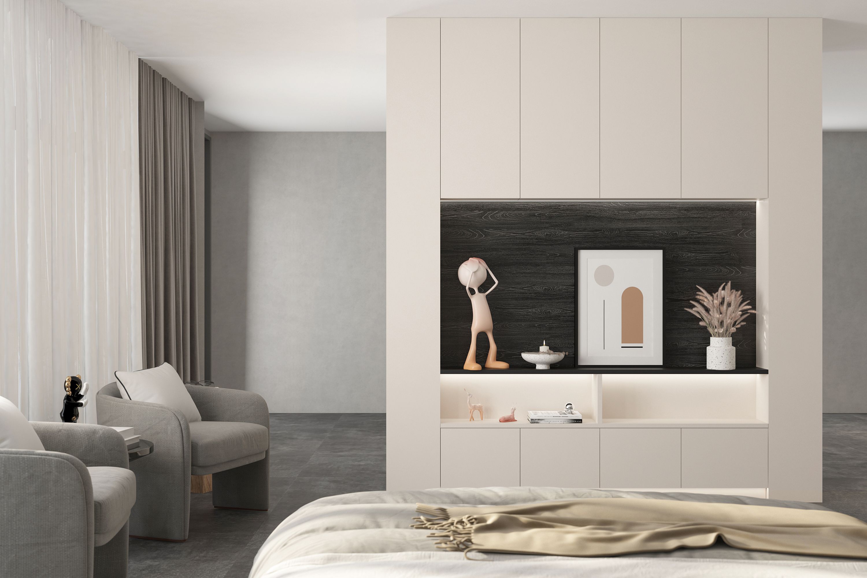 伸耀系列定制柜效果图表现-7