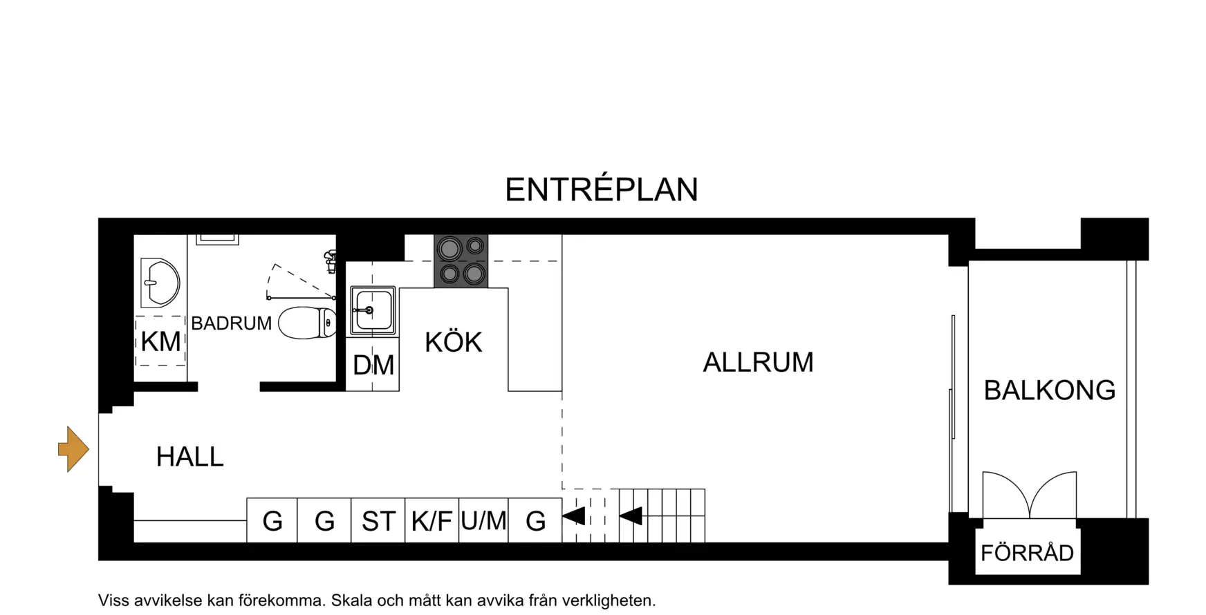 瑞典斯德哥尔摩 52m2 现代设计二层公寓-19