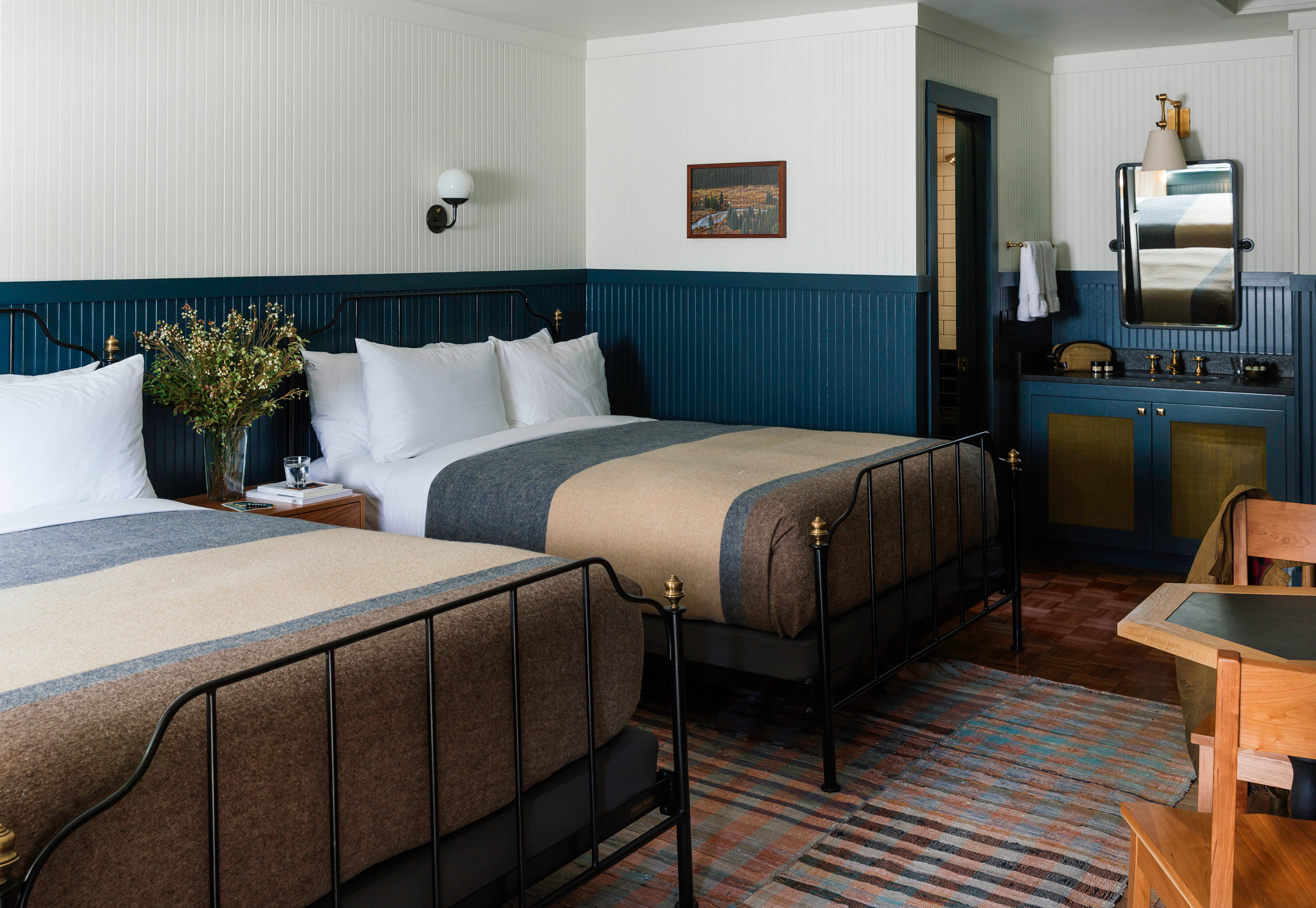 Studio Tack overhauls mid-century motel to create Anvil Hotel in Wyoming-9
