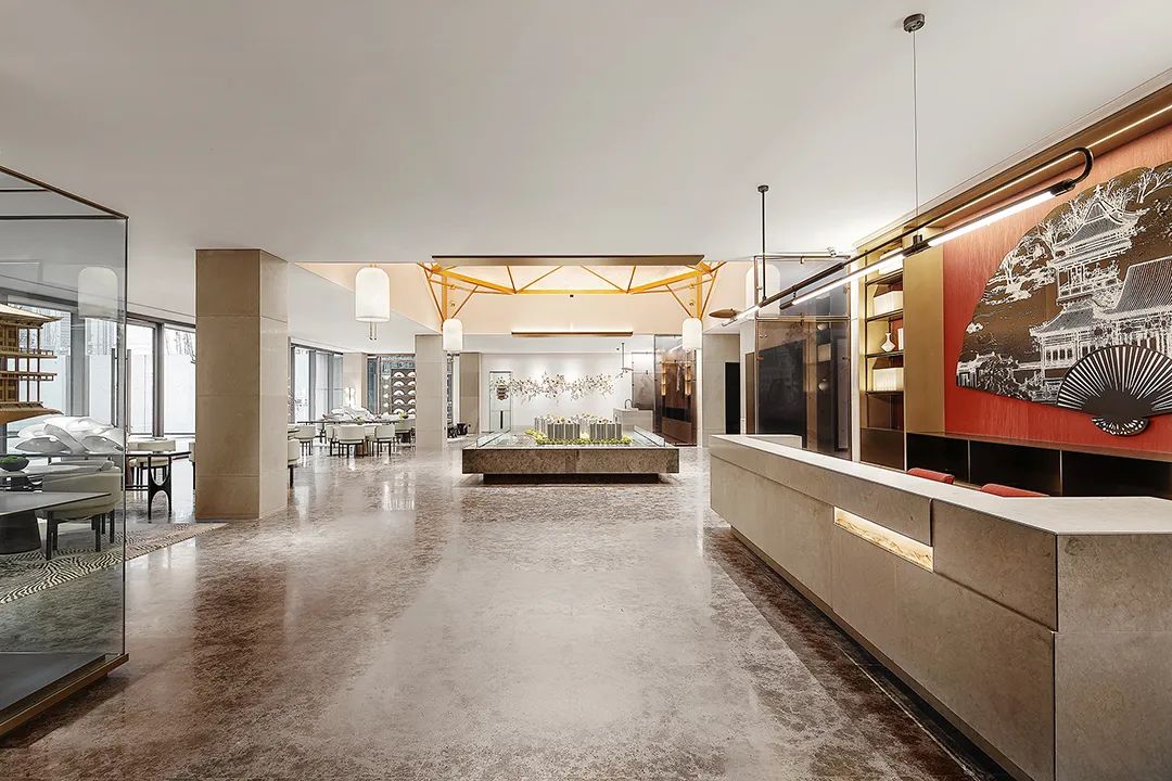 华侨城路劲南京山语隽府售楼处设计丨中国南京丨春山秋水设计-14