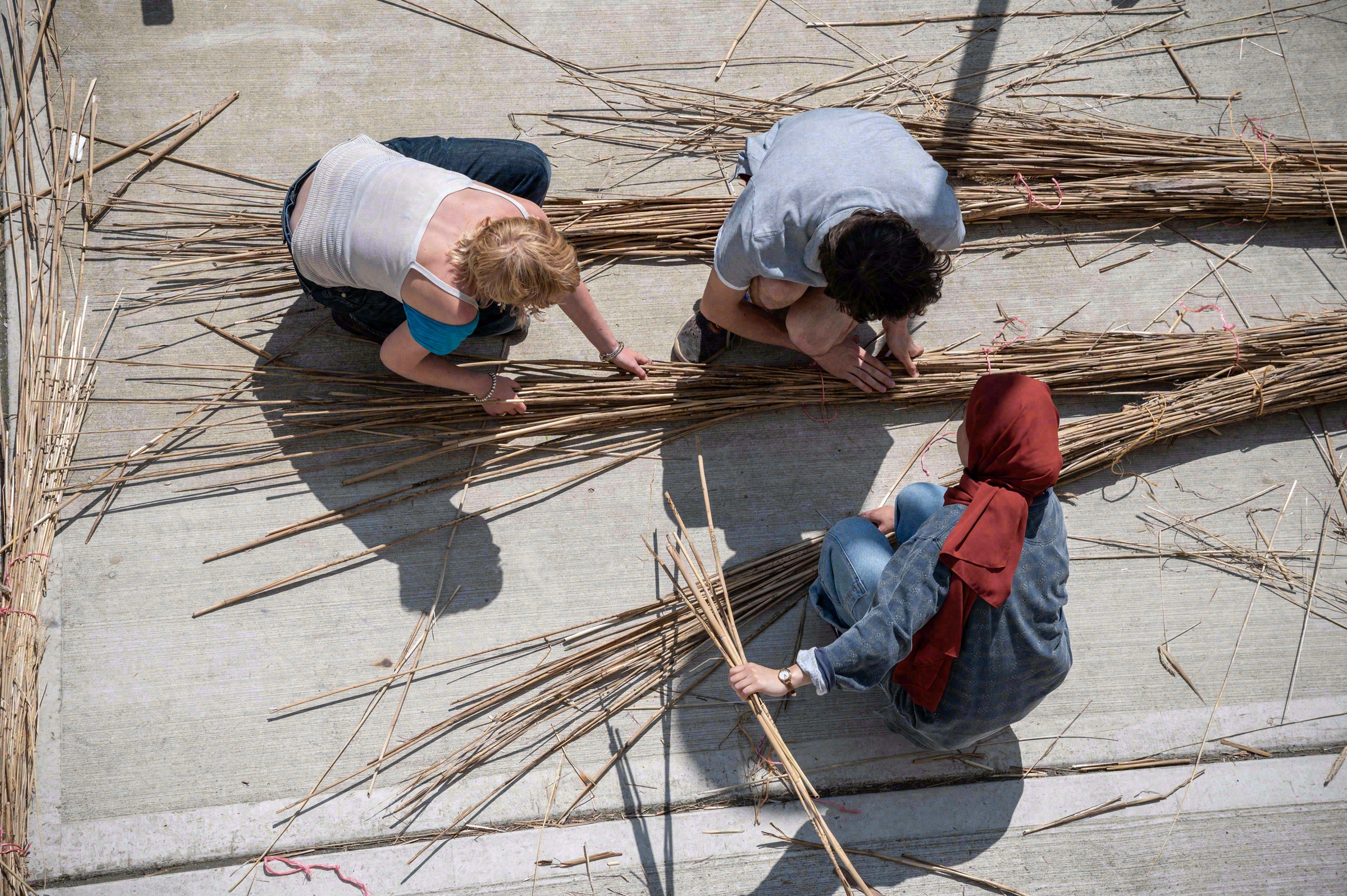 Rising from the Water pavilion draws on architecture by Yasmeen Lari-23