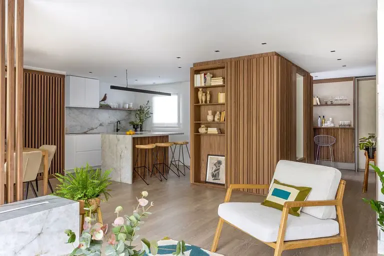 70 年代西班牙公寓的重生 | 温馨实用兼具的现代设计-3