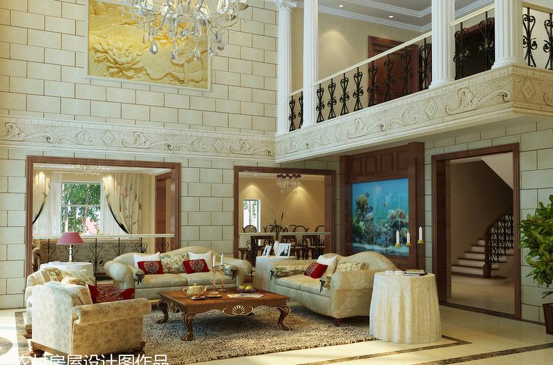 欧式豪华复式别墅设计，尽显典雅与精致-24