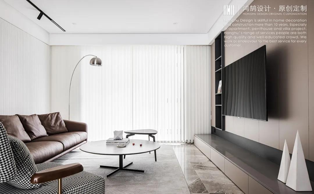 绍兴鸿鹄设计丨平层丨140平现代简约,汇筑年轻新生活-10