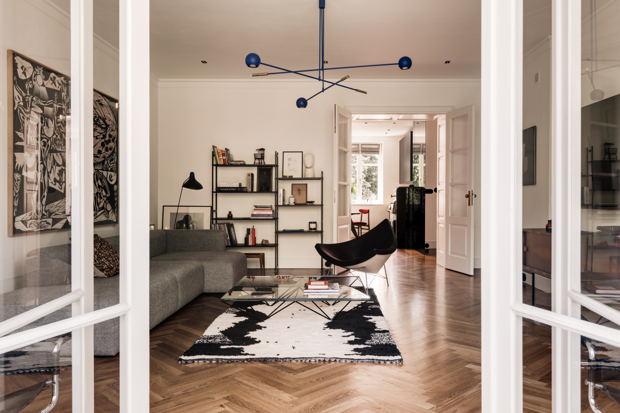 Starej Ochocie老建筑内公寓设计丨波兰华沙-9