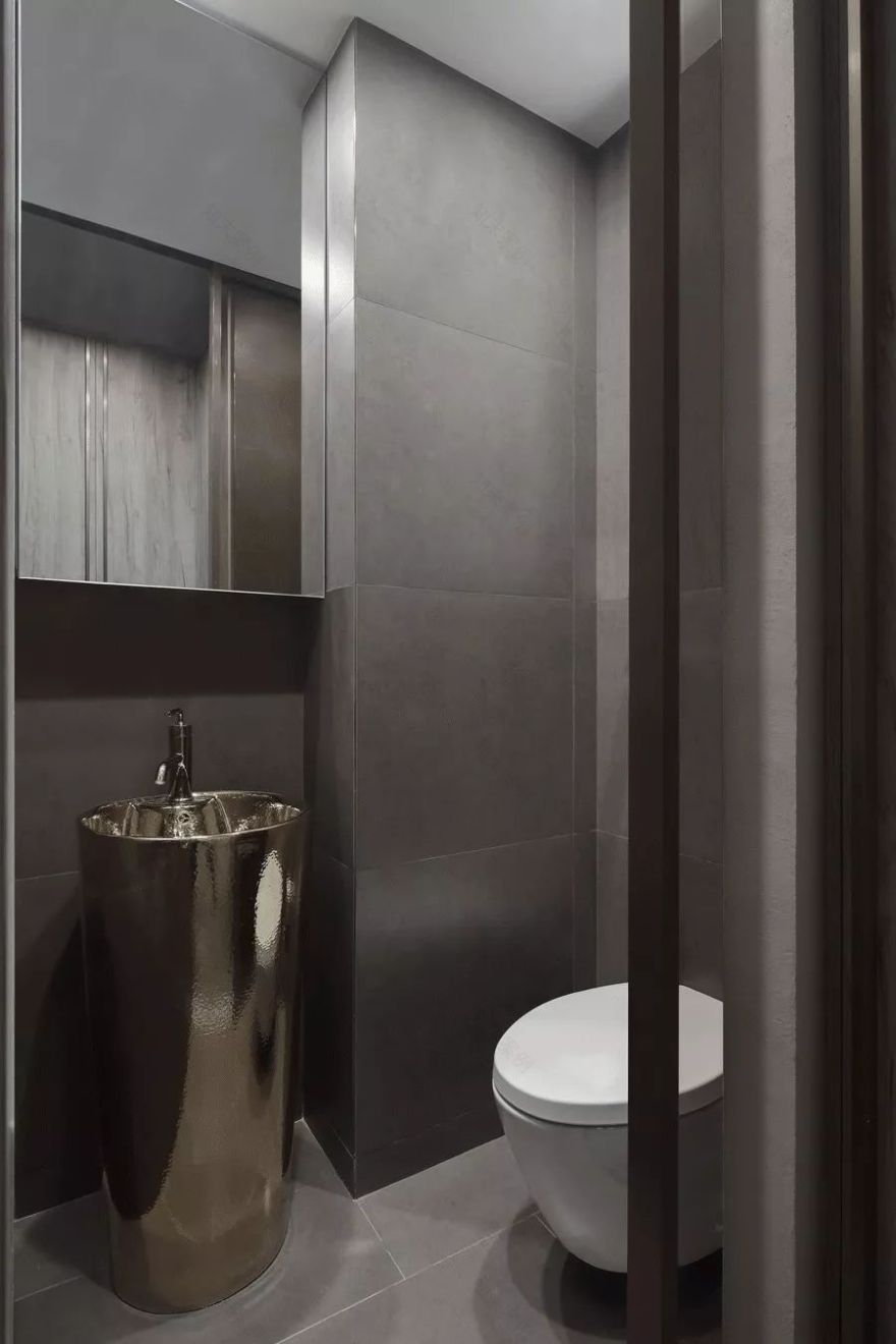 上海 68 平米老房爆改成三室两厅三卫艺术之家-71