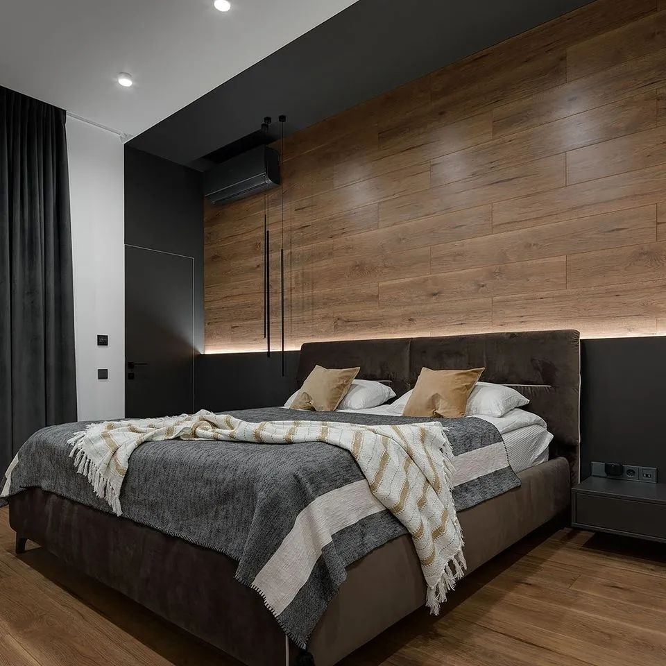 圆形通道串联生活空间，116㎡现代私宅魅力非凡-14