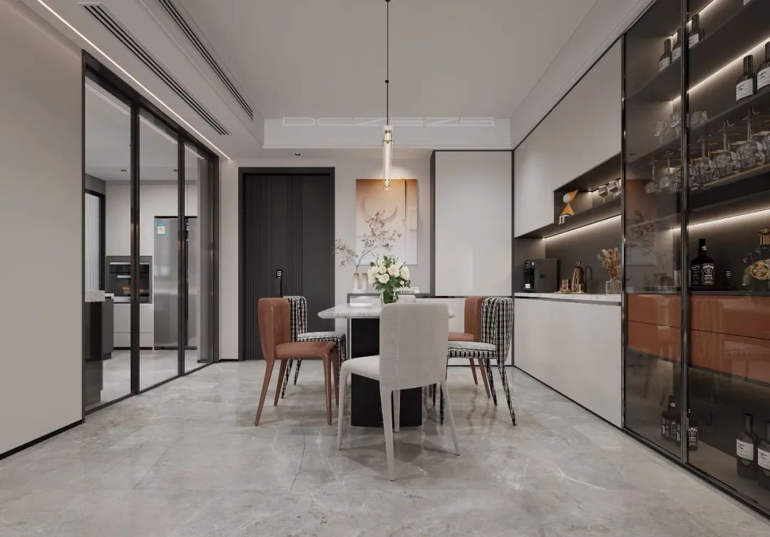 《东成至盛》现代轻奢复式设计丨中国佛山丨东成至盛装饰-24