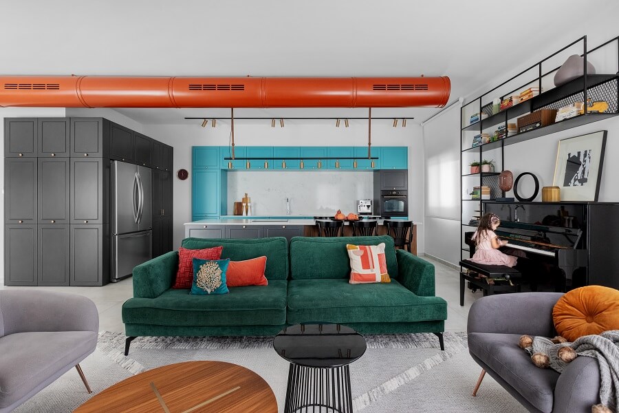 טוביה פנפיל | עיצוב פנים פנטהאוז 6 חדרים בגני תקווה - PICKINTERI-4