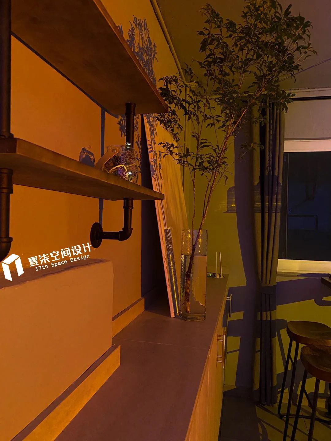 巢居轻复古设计丨one seven space design-62