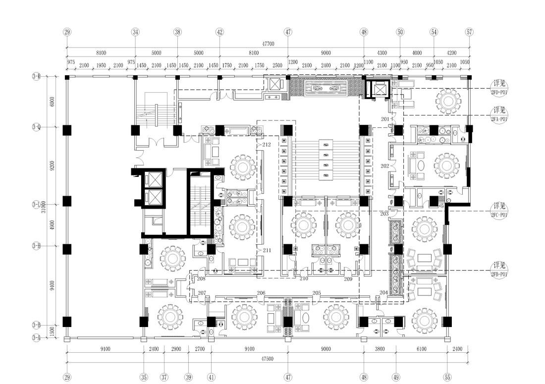 
阿森设计-紫檀食府 -17