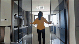 90后夫妻220㎡现代简约的家，三室变四室，被主卧圈粉了！-56