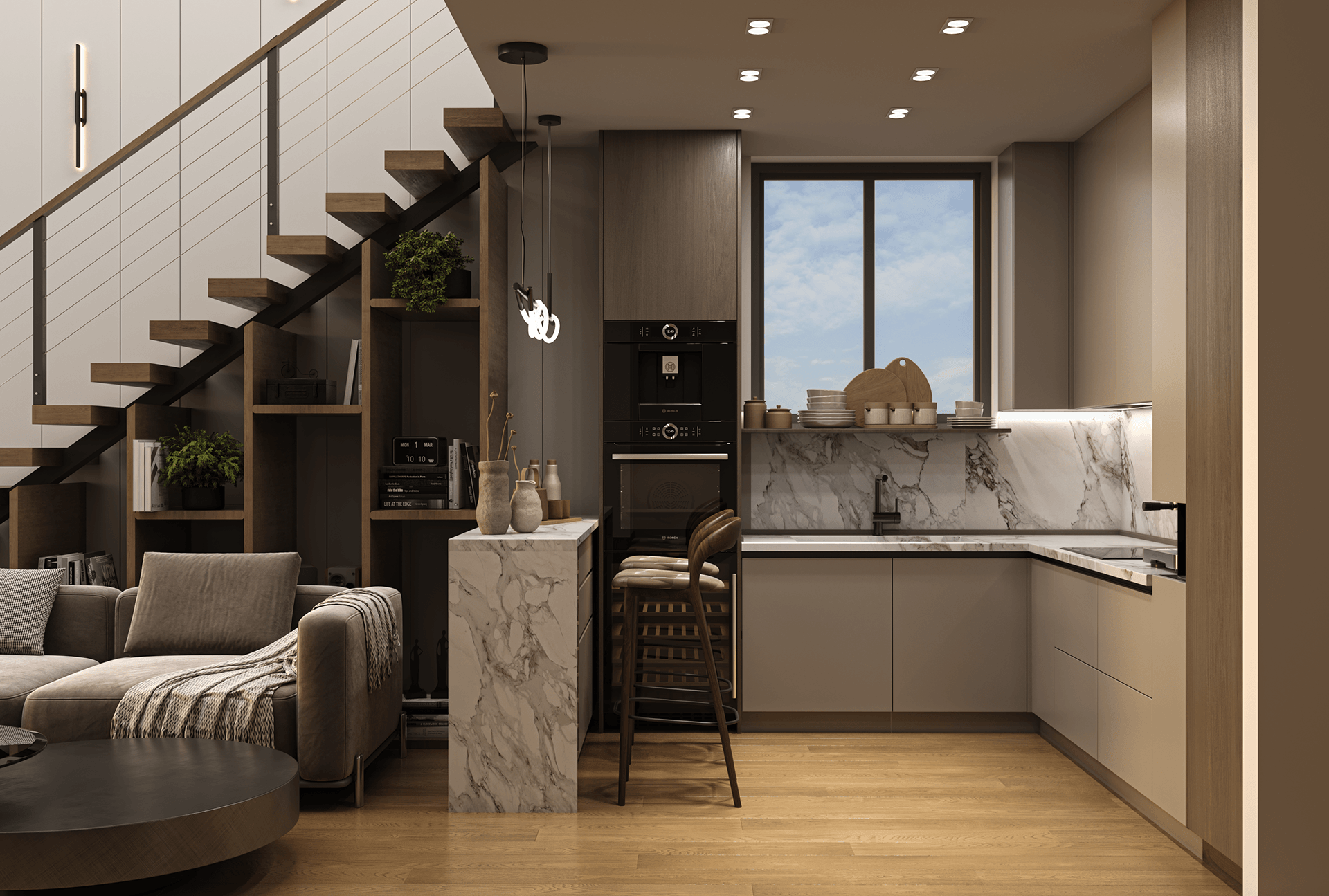 Kasakh私人住宅室内设计丨与“SHOGH  Q”建筑工作室合作-12