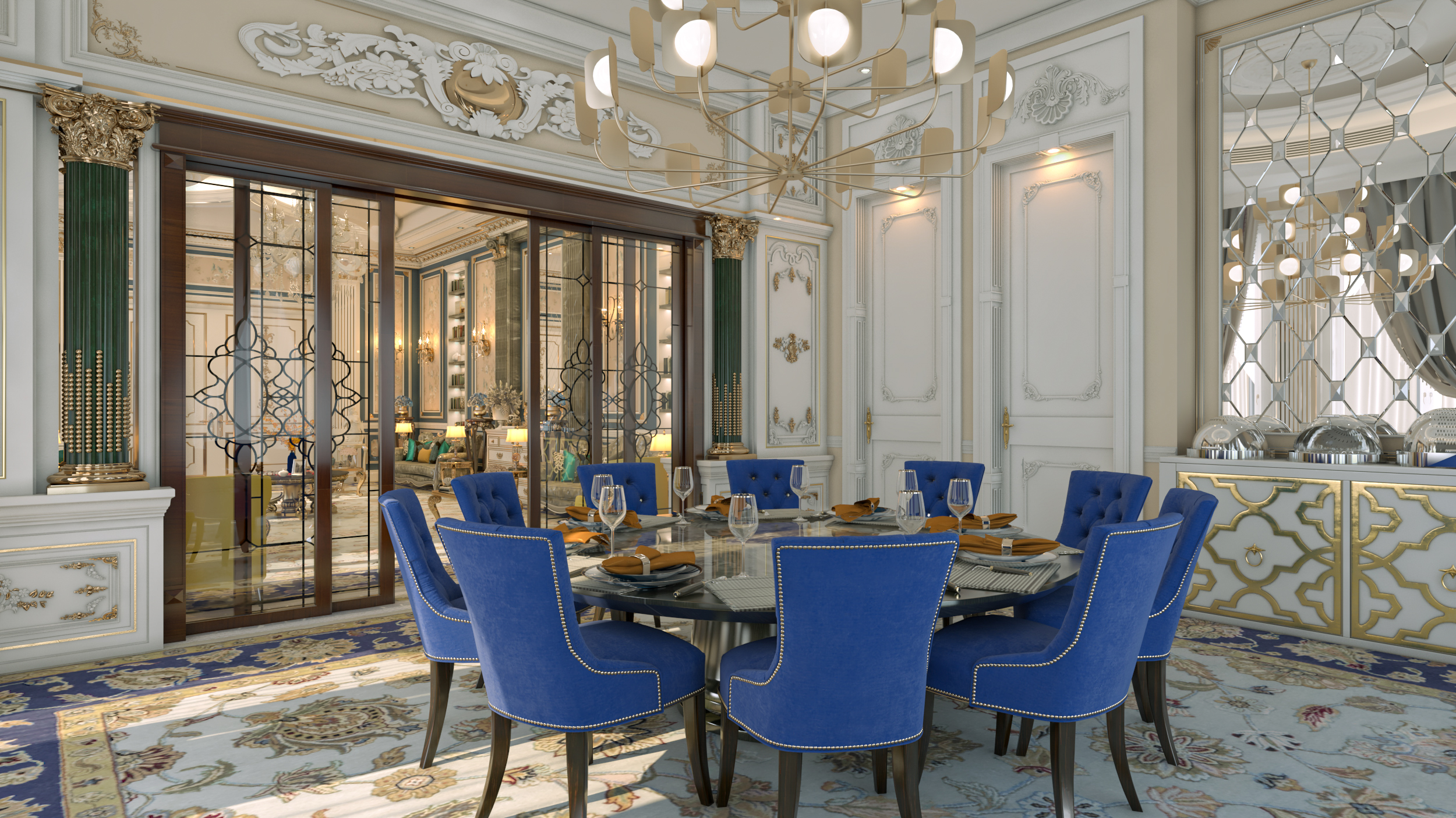 Majles & Dining Room ( Saudi arabia )-6