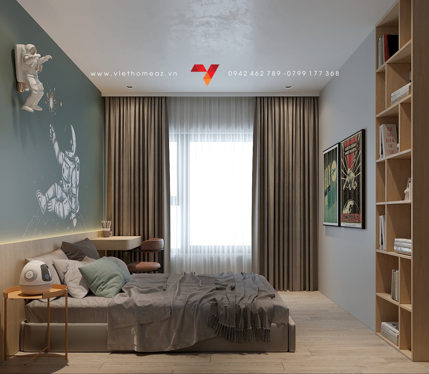 Vinhomes Smart City 室内设计项目丨越南河内丨VietHome-21