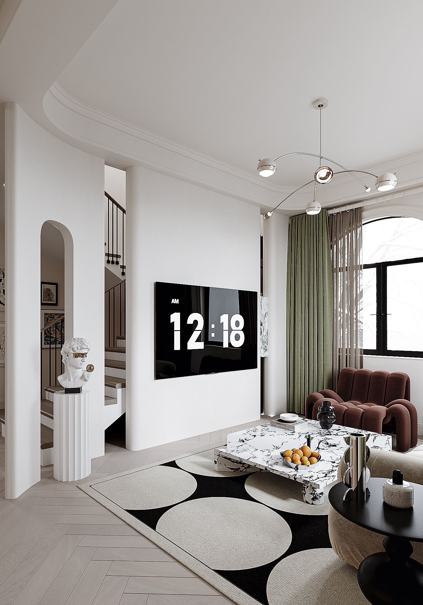 轻法式别墅空间-7