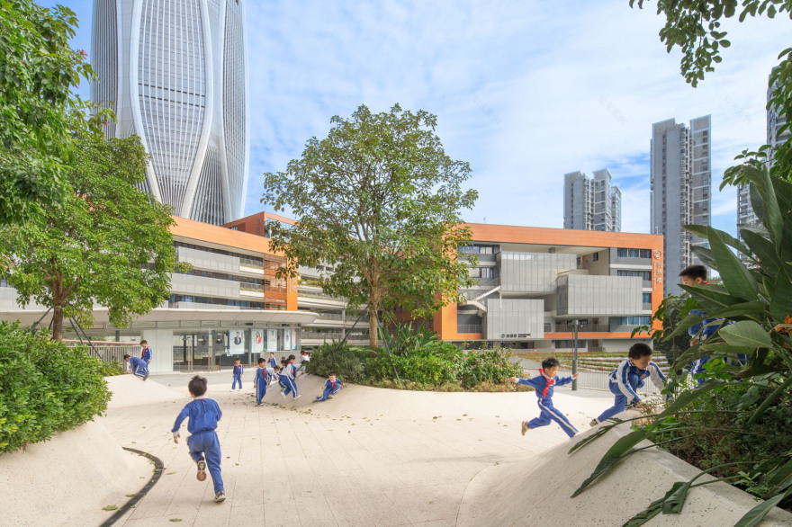 深圳红岭教育集团华富实验学校丨中国深圳丨深圳市建筑设计研究总院有限公司 城市建筑与环境设计研究院-29