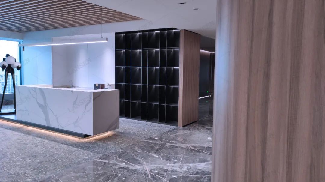 荣灿写字楼 28 楼办公空间设计丨中国惠州丨吾界空间设计-45