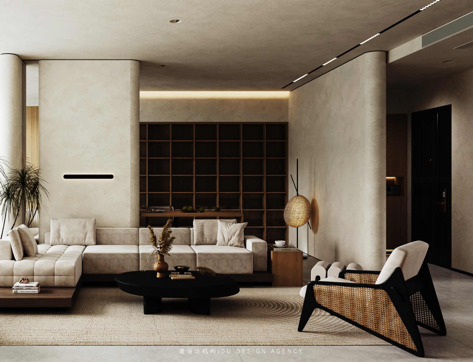 现代简约客厅设计案例-2