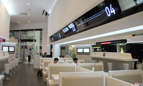 惠州VBN品牌设计顾问最新案例——正负一杂志概念餐厅店面空间设计-41