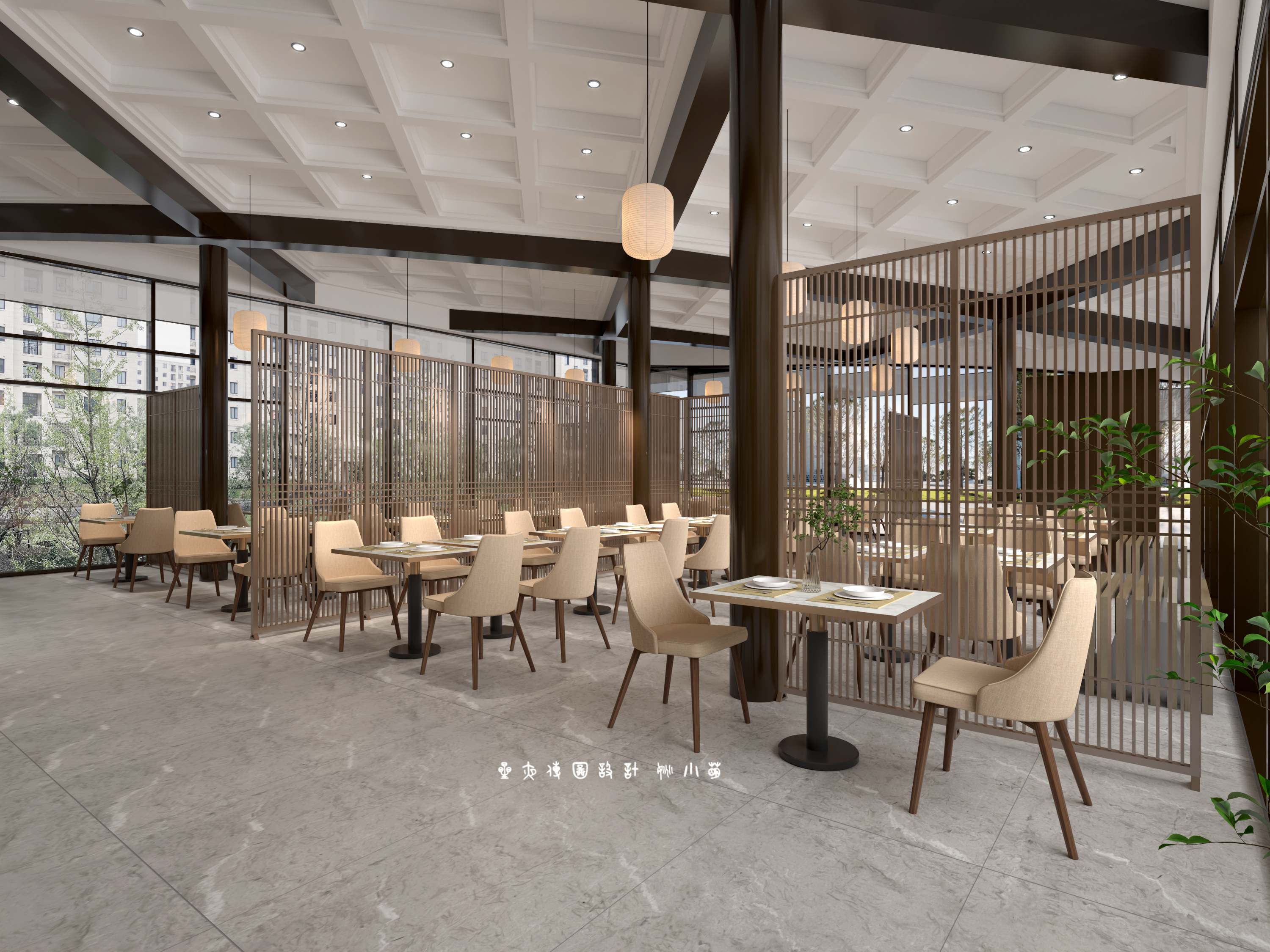 秀色可餐的新中式餐厅，格调与美食兼得！-5