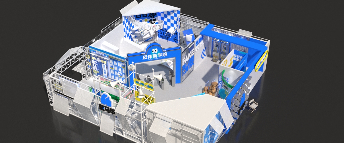 蓝马甲反诈组合展 一些过程稿-10